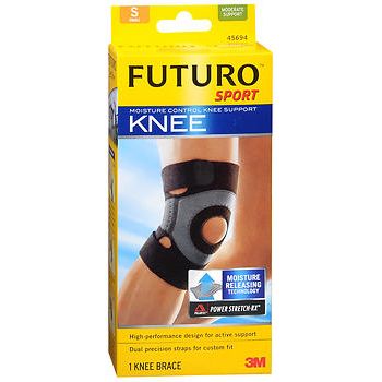 3M 3M Futuro Sport Moisture Control Knee Support Small Knee Support Gold
