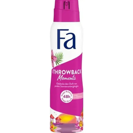 Fa Fa Throwback Moments 48h Deodorant 150ml DEODORANT Violet Red