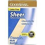GoodSense 180410000859 Gs Shr Bandages 3/4 X3 Medical Tape & Bandages White Smoke