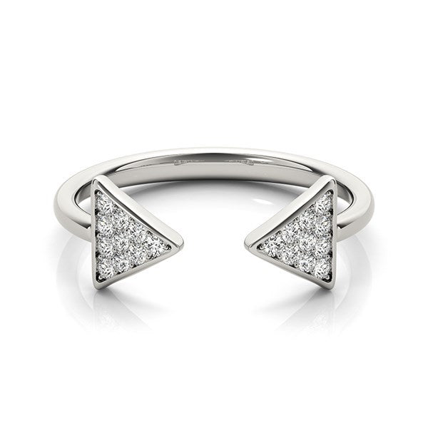 Bids.com 14k White Gold Diamond Arrowhead Open Ring (1/5 cttw) Rings White Smoke 3 / White Gold,3.5 / White Gold,4 / White Gold,4.5 / White Gold,5 / White Gold,5.5 / White Gold,6 / White Gold,6.5 / White Gold,7 / White Gold,7.5 / White Gold,8 / White Gold,8.5 / White Gold,9 / White Gold