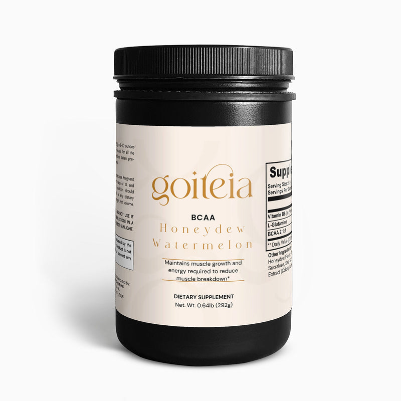 Goiteia Goiteia BCAA Post Workout Powder (Honeydew/Watermelon) 0.64lb (292g) Amino Acids & Blends White Smoke