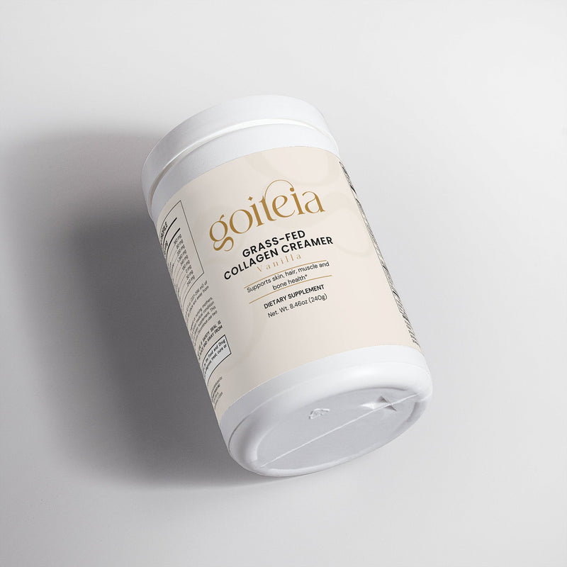 Goiteia Goiteia Grass-Fed Collagen Creamer (Vanilla) 8.46 Oz (240g) Proteins & Blends Light Gray