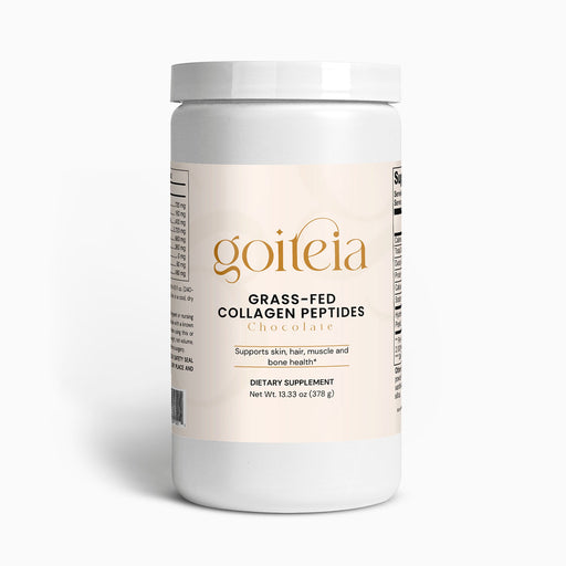 Goiteia Goiteia Grass-Fed Collagen Peptides Powder (Chocolate) 13.33 Oz (378g) Proteins & Blends White Smoke
