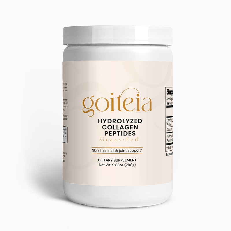 Goiteia Goiteia Grass-Fed Hydrolyzed Collagen Peptides  9.88 Oz (280g) Proteins & Blends White Smoke