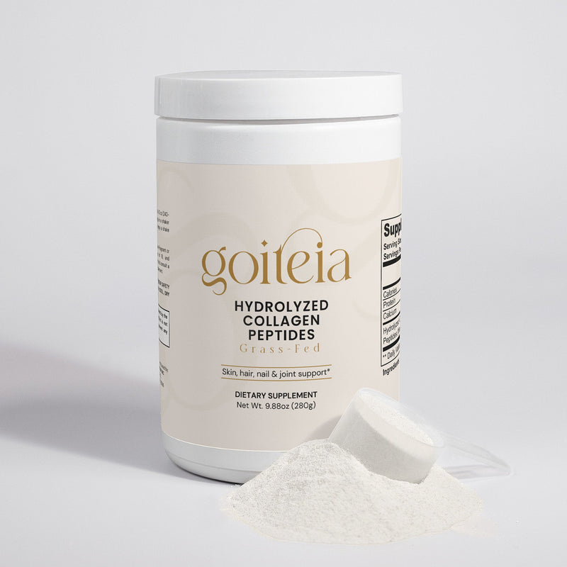 Goiteia Goiteia Grass-Fed Hydrolyzed Collagen Peptides  9.88 Oz (280g) Proteins & Blends Light Gray