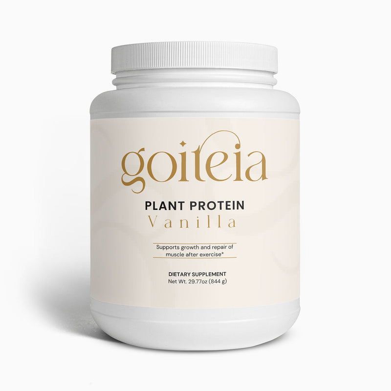 Goiteia Goiteia Plant Protein (Vanilla) 29.77 oz. (844 g) Proteins & Blends White Smoke