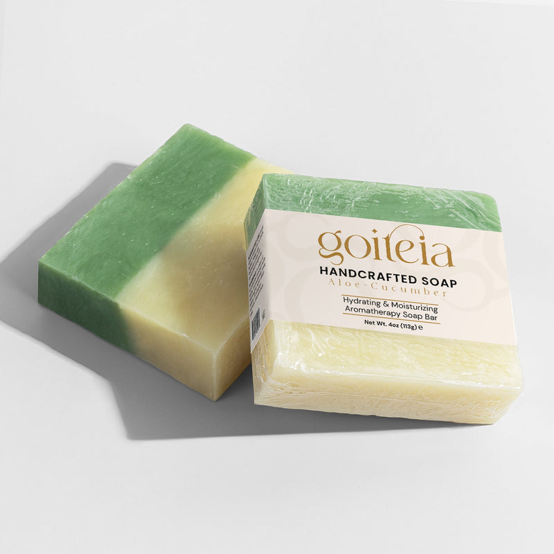 Goiteia Goiteia Aloe & Cool Cucumber Soap  4 oz (113g) Bar Soap Lavender