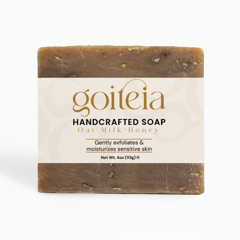 Goiteia Goiteia Oat Milk Honey Soap 4 oz (113g) Bar Soap Antique White