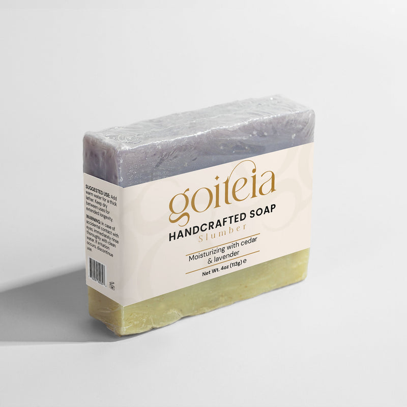 Goiteia Goiteia Slumber Soap 4 oz (113g) Bar Soap Light Gray