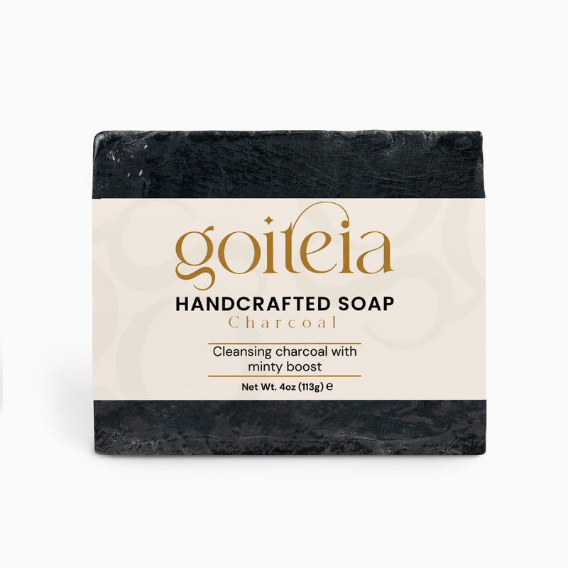 Goiteia Goiteia Charcoal Soap 4 oz (113g) Bar Soap Antique White