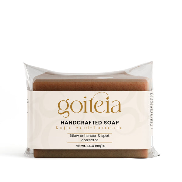 Goiteia Goiteia Kojic Acid & Turmeric Soap 3.5 oz  (99 g) Bar Soap White Smoke