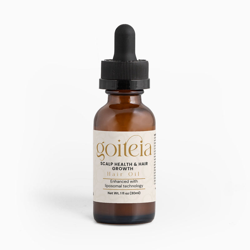 Goiteia Goiteia Hair Oil for Scalp Health and Hair Growth 1 fl oz (30ml) Hair Oil White Smoke