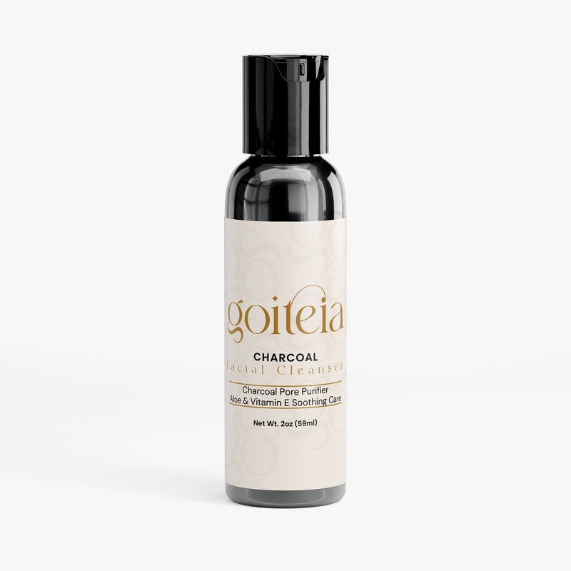 Goiteia Goiteia Charcoal Facial Cleanser (59 ml) 2 fl oz Facial Cleanser Antique White