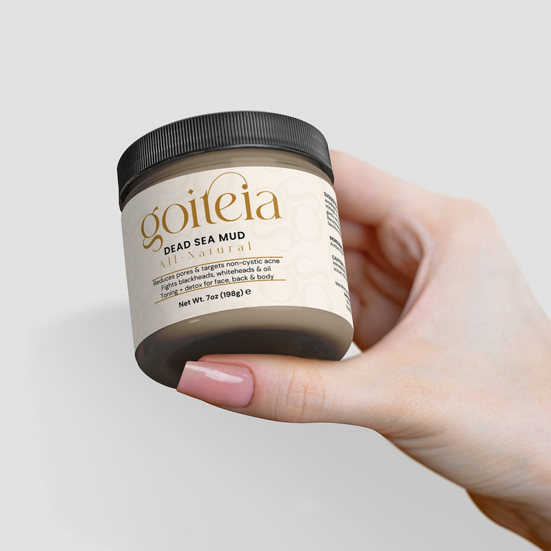 Goiteia Goiteia Dead Sea Mud 7 oz (198g) Sea Mud Light Gray