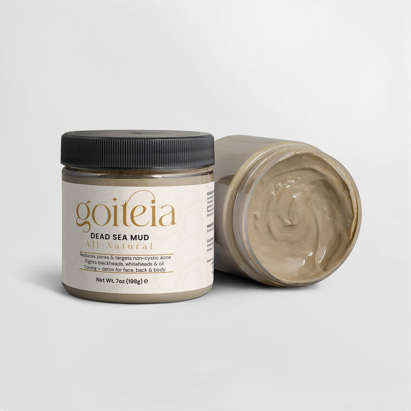 Goiteia Goiteia Dead Sea Mud 7 oz (198g) Sea Mud Light Gray