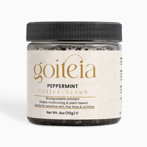 Goiteia Goiteia Peppermint Coffee Scrub 4 oz (113g) Scrub Antique White