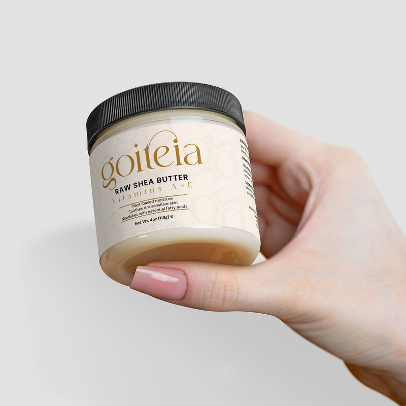 Goiteia Goiteia Raw Shea Butter 4 oz (113g) Shea Butter Light Gray