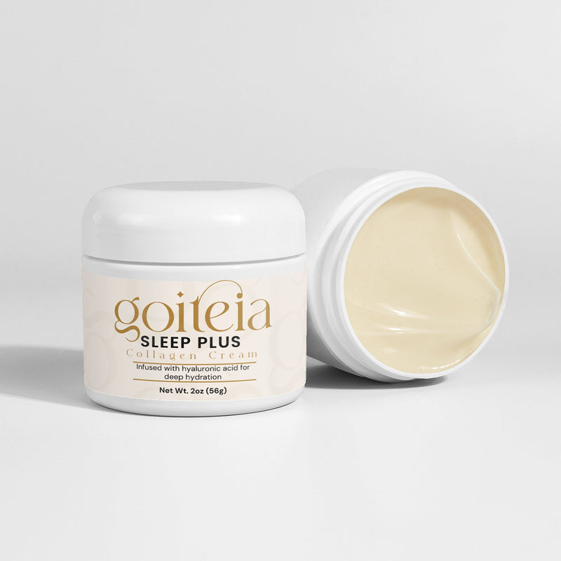 Goiteia Goiteia Sleep Plus Collagen Cream 2 oz (56g) Collagen Cream Light Gray