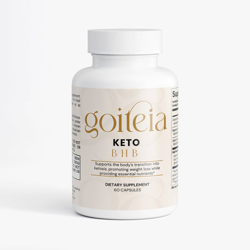 Goiteia Goiteia Keto BHB 60 Caps Vitamins & Minerals White Smoke