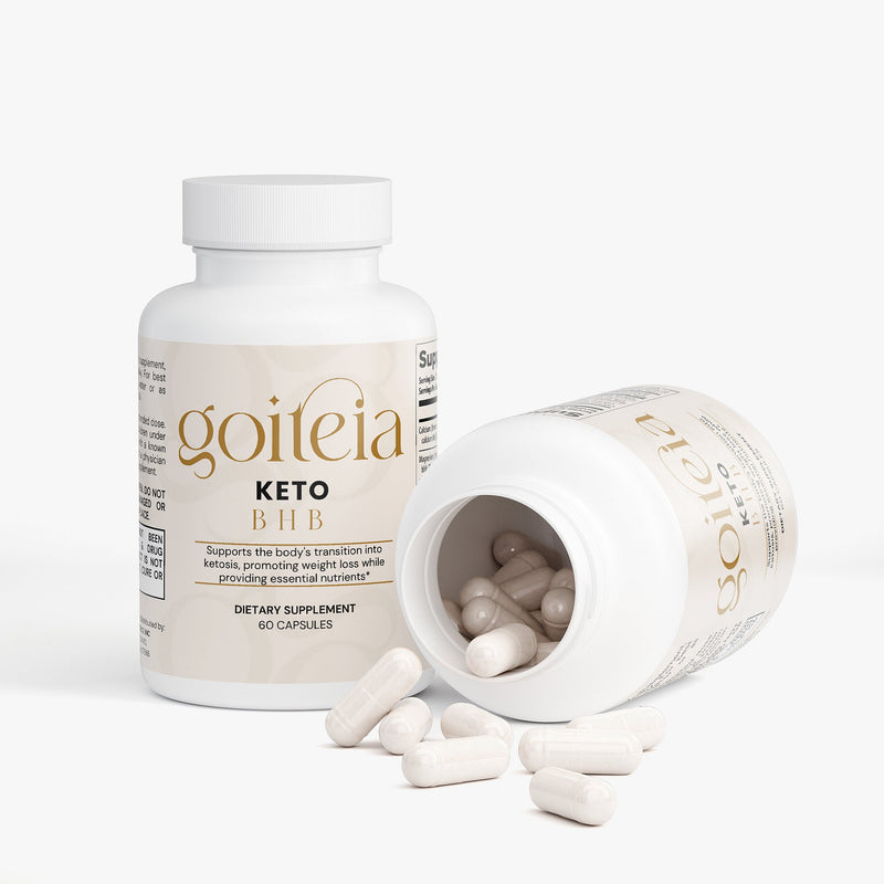 Goiteia Goiteia Keto BHB 60 Caps Vitamins & Minerals White Smoke