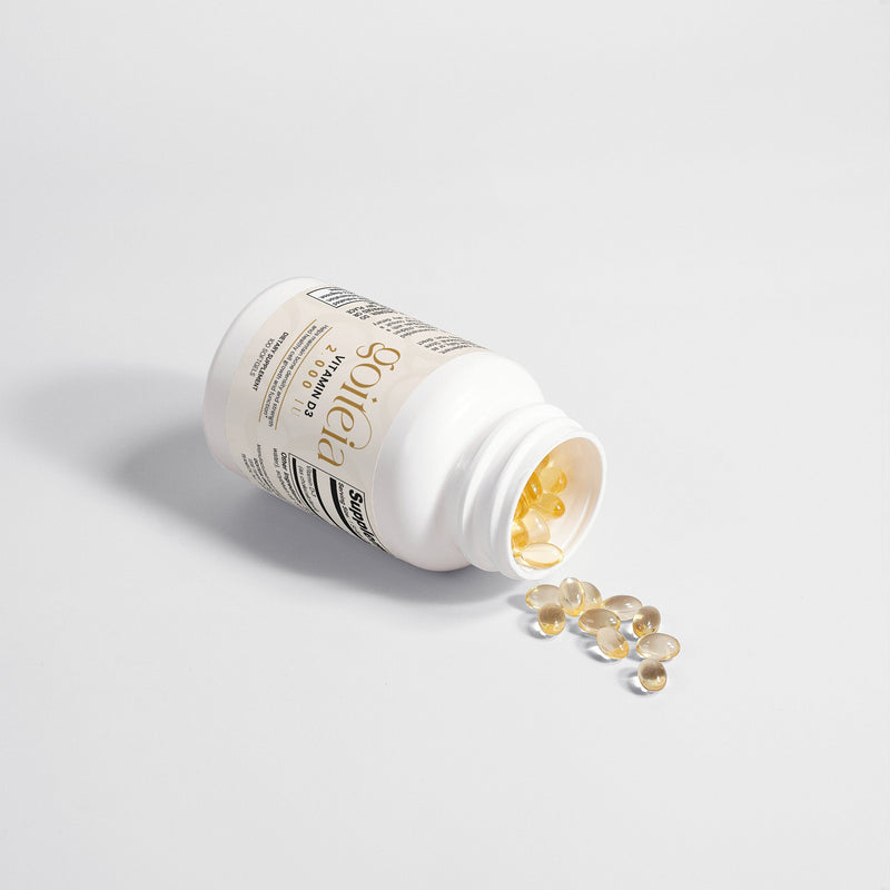 Goiteia Goiteia Vitamin D3 2,000 IU 100 softgels Vitamins & Minerals Lavender