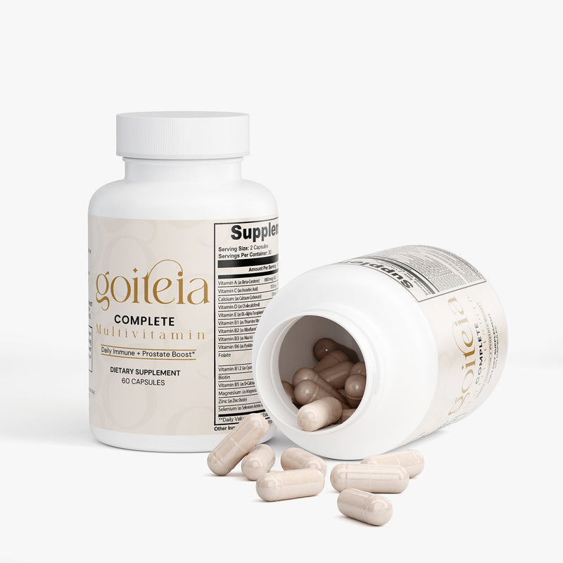 Goiteia Goiteia Complete Multivitamin 60 caps Multivitamin White Smoke