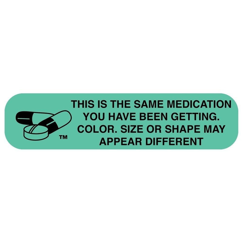 Apothecary Products Apothecary Products Wellness Label & Look Different Green Case Of 1000 Business & Industrial Medium Aquamarine