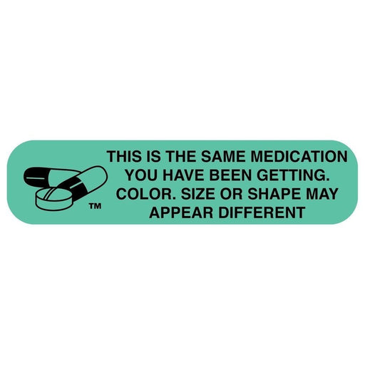 Apothecary Products Apothecary Products Wellness Label & Look Different Green Case Of 1000 Business & Industrial Medium Aquamarine