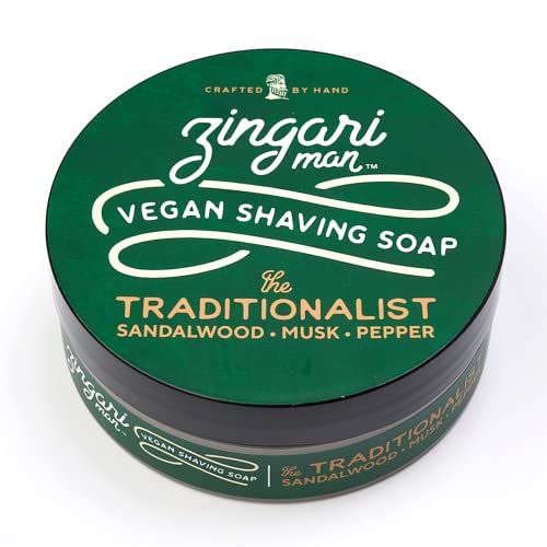 Zingari Man Zingari Man The Traditionalist Shaving Collection Shaving Kit White Smoke Shaving Soap Vegan 5 Oz