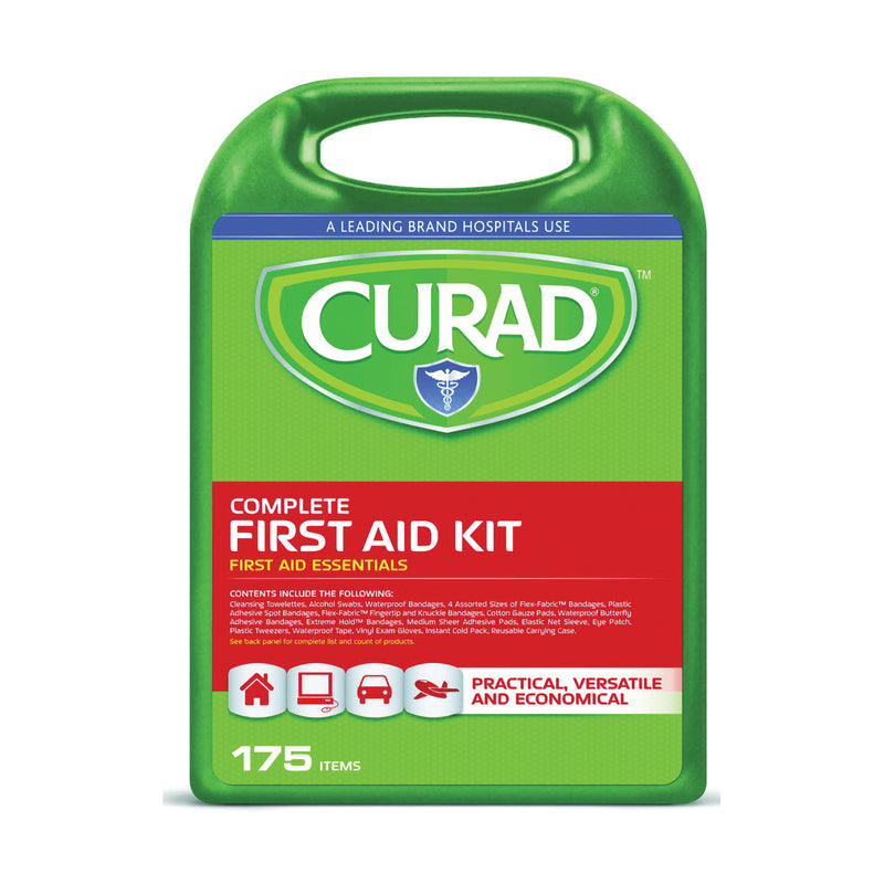 Curad Curad CURFAK300RB Latex-Free Complete First Aid Kit First Aid Kits White Smoke