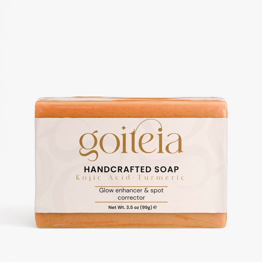 Goiteia Goiteia Kojic Acid & Turmeric Soap 3.5 oz  (99 g) Bar Soap Light Gray