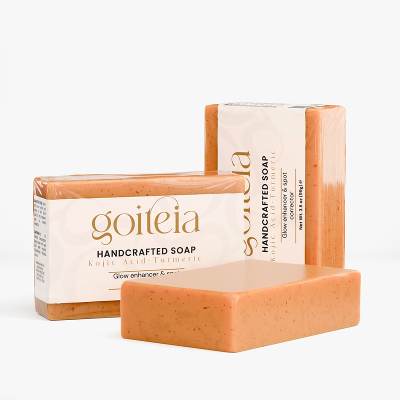 Goiteia Goiteia Kojic Acid & Turmeric Soap 3.5 oz  (99 g) Bar Soap White Smoke