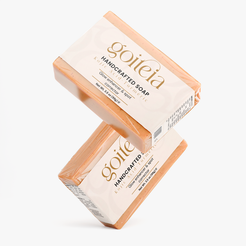 Goiteia Goiteia Kojic Acid & Turmeric Soap 3.5 oz  (99 g) Bar Soap White Smoke