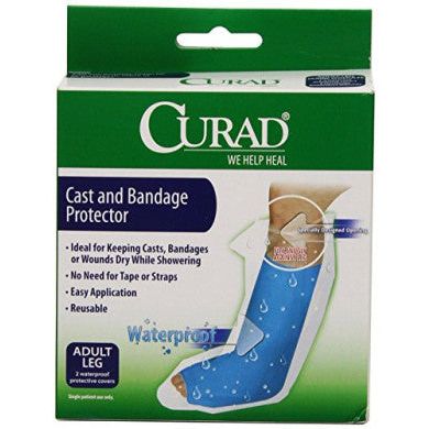 Curad Curad Cast And Bandage Protector Adult Leg Cast & Bandage Protectors Dark Green