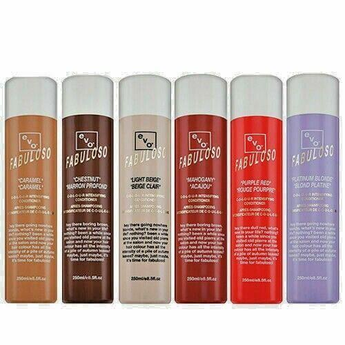 0 Evo Fabuloso Colour Intensifying Condition - Deposits Color 8.5oz Hair Color Gray
