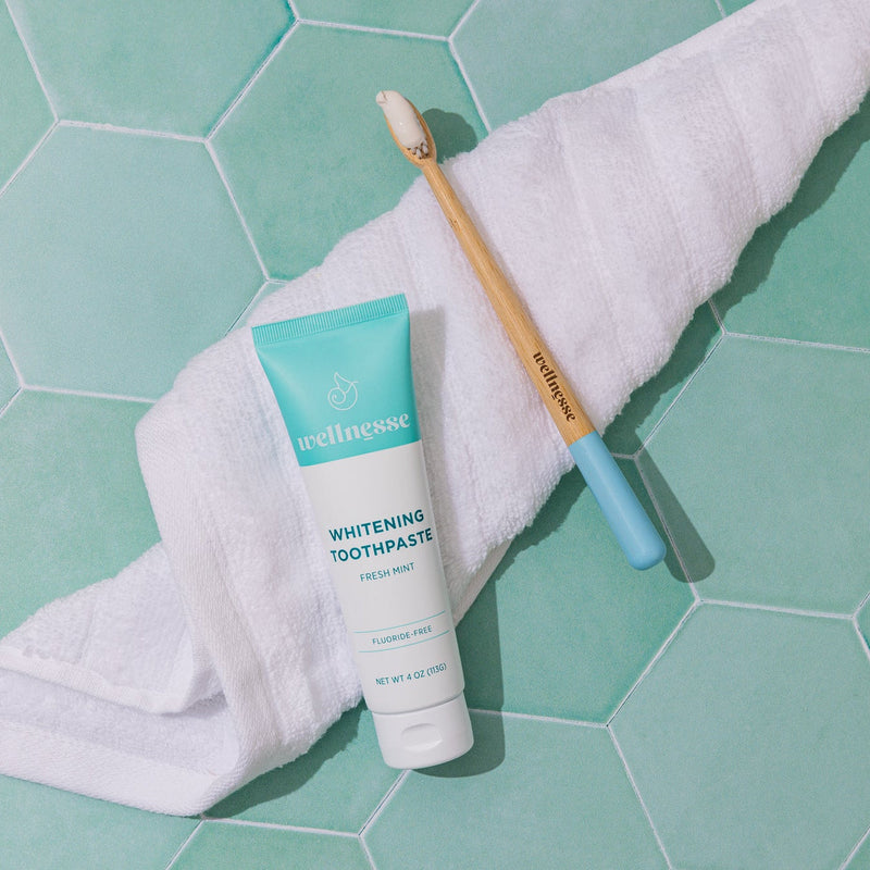 Wellnesse Whitening Toothpaste whitening toothpaste Dark Sea Green