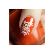 UberChic Beauty Hello Fall & Pumpkin Spice Stamping Plate Black