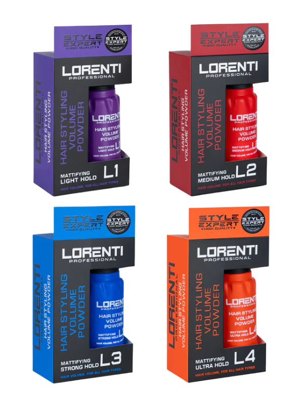 Vip Barber Supply Lorenti Powder Wax 30g Styling Hair Powder White Smoke L1 - Light Hold,L2 - Medium Hold,L3 - Strong Hold,L4 - Ultra Hold
