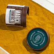 Jessica Wellness Shop Magical Turmeric Tea Original & Cocoa Dark Goldenrod
