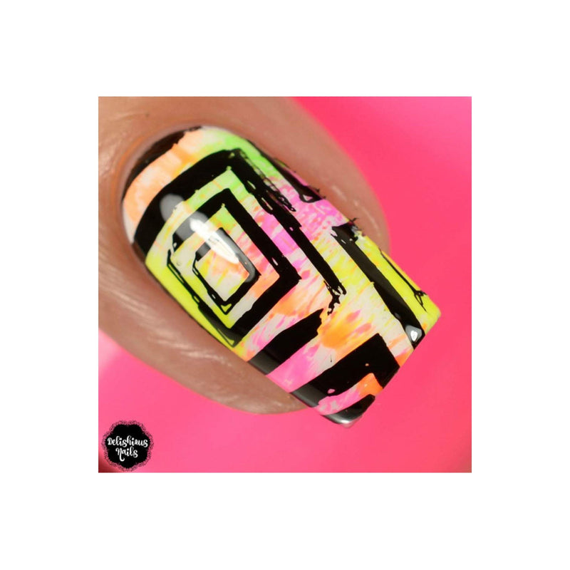 UberChic Beauty Collection 27 Stamping Plate Light Coral