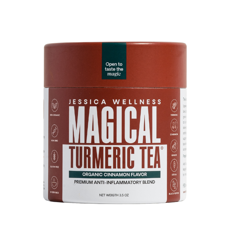 Jessica Wellness Shop Magical Turmeric Tea Cinnamon Brown