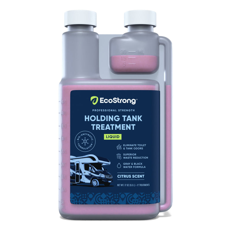 EcoStrong RV Holding Tank Treatment Liquid - Citrus RV > Holding Tank Treatment White Smoke 17 oz Dispenser Bottle