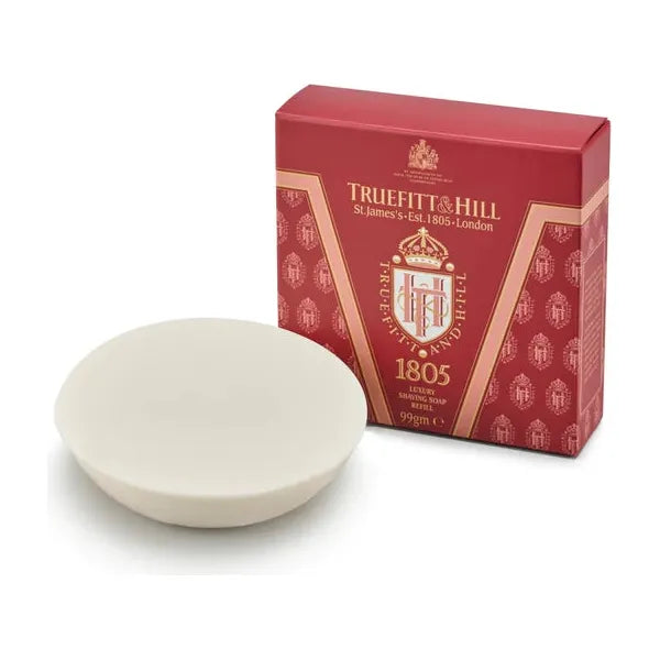 Truefitt & Hill Truefitt & Hill 1805 Luxury Shave Soap Refill 3.5 Oz Shave Soap Light Gray