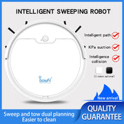 SmartPursue™ Robot Vacuum Cleaner – Smart Automatic Floor Sweeper Vacuum Cleaner White Smoke Black,White