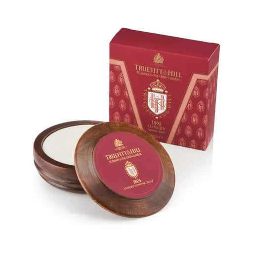 Truefitt & Hill Truefitt & Hill Mayfair Luxury Shaving Soap in Wooden Bowl - 3.5oz Shaving Soap Sienna