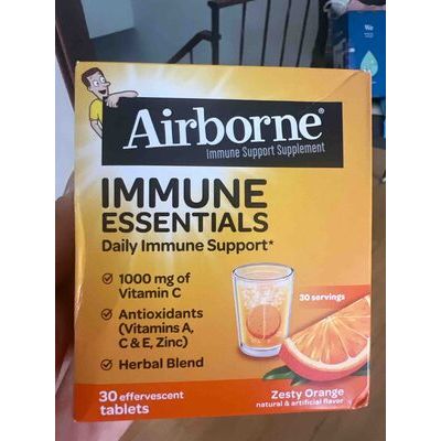 Airborne Airborne Immune Essentials Tablet Computers Sandy Brown