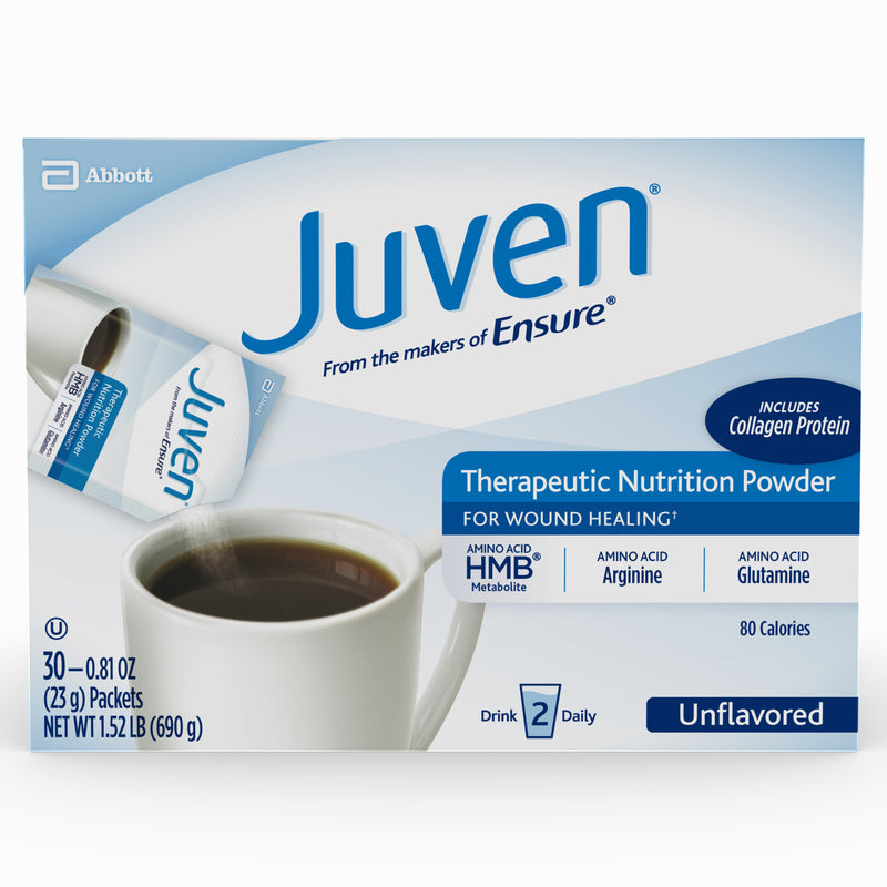 Abbott Juven Pk 30x23 Gm Unf Pwd Powdered Beverage Mixes Light Gray