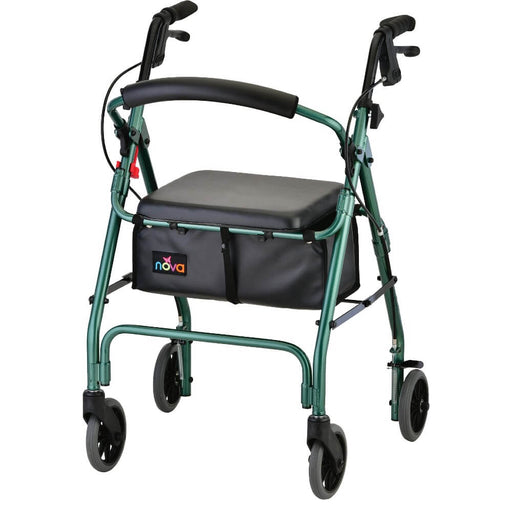 Nova Nova GetGo Classic Rolling Walker Green Walkers White Smoke