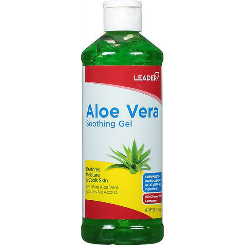 Leader Leader Aloe Vera Gel Soothing, 16Oz Lotion & Moisturizer White Smoke