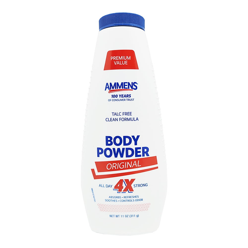 Ammens Ammens Original Body Powder Talc Free - 11 Oz Health & Beauty White Smoke